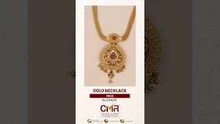 Gold Necklace #cmrjewellery #goldjewellery #latestgoldjewellery #goldneckalce #gold