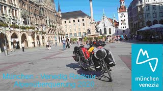 München Venedig Radtour Tag 5 - Alpenüberquerung : La lunga via delle Dolomiti: Toblach - Calalzo