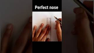 how to draw a nose |simple and easy nose drawing video |#shorts #WHITEBoxmalayalam #YouTubeshorts