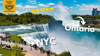 Niagara Falls: The MOST BEAUTIFUL Water Fall In......? | 4K HD Video