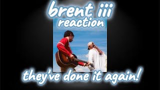 Reacting to brent iii by Jeremy Zucker & Chelsea Cutler