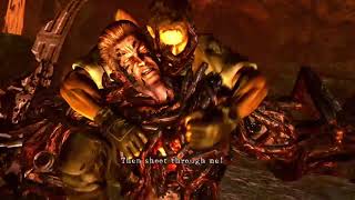 Resident Evil 5 Professional:Finishing off Wesker with combat knives