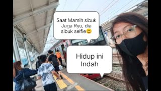 Kehebohan Ryu naik kereta | Special kids