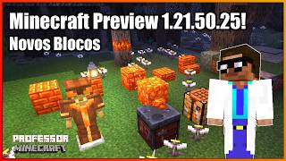 Novidades no Minecraft Bedrock 'The Pale Garden' (Minecraft Preview 1.21.50.25)!