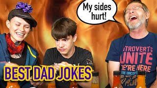 Best Dad Jokes Challenge with my Dad & Sister