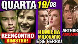 TOTALMENTE DEMAIS - Capítulo 19/08 QUARTA - Resumo da Novela 19 de AGOSTO de 2020 Completo!