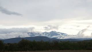 Test timelapse Canigou nuages 8K