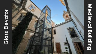 Scenic Elevator at the Hotel Vila Galé Collection in Braga, Portugal