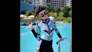 Sun-protective Long Sleeve Swimwear Women Snorkeling Swimming