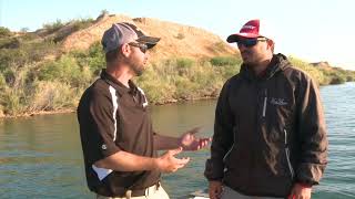 Justin Kerr on Lake Havasu Post Spawn angling