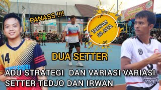 set-4 || Al-barokah vs Al-bouraq || saling adu strategi dan variasi antara setter tedjo dan irwan !