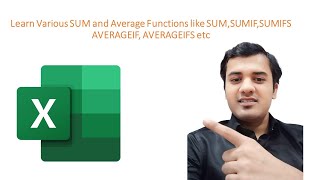 SUM Functions in EXCEL