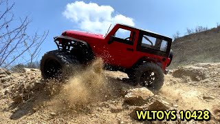 wltoys 10428 off-road adventure, Jeep Wrangler Rubicon, rc crawler, 웰토이, 지프 랭글러 루비콘 #2022-02