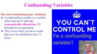 Extraneous vs. Confounding Variables: VCE Psychology