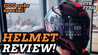 FTR HELMETS "FF816" REVIEW - Product Feature - TheManoy66