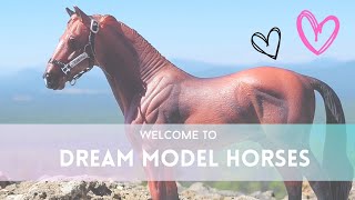 Welcome To Dream Model Horses! #modelhorses #schleich #breyer