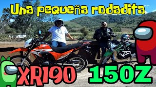 RODANDO CON FRANSISCO Y SU HONDA XR 190.( CASCADA DE INDAPARAPEO).