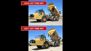 TWO Caterpillar 740B 40Ts | CAT Maintained & Ready To Work | August 2nd | bidadoo