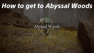 ELDEN RING How to get to Abyssal Woods