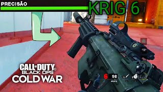 A KRIG 6 Está Sem Recuo? - Classe Krig 6! - Black Ops Cold War