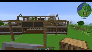 Lets Play Minecraft Massive Dig: Episode 5 - House Planning.