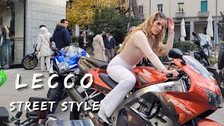 Walk with me TO SEE ITALIAN GIRLS STREET STYLE#streetstyle #milanfashionweek