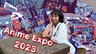 Yoshitaka Amano! Demon Slayer! Zom100! FREE STUFF! | Anime Expo 2023 | ZorDon Vlog