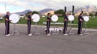 Timpview Drumline 2016 Flam Jam & Warmups-Nebo