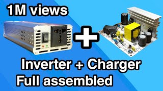 Ultimate Portable Power Solution: 12V 15Ah Charger + 5000W Inverter Combo in One Box #diy