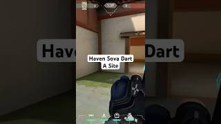 Haven Sova Dart | A Site 🏹 #valorant #valoranttips #gaming