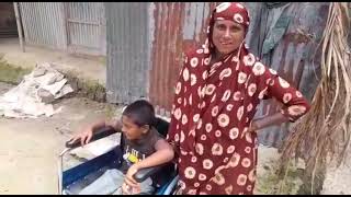 Wheelchair donation | Debergaw, Jawa Bazar, Chhatak