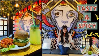 New Place: Tasty & Spicy🌶 | Delicious Food |Budget Friendly |Chicken Burger+Veg Club Sandwich+Drink🤤