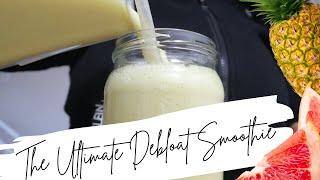 4 INGREDIENTS TO BEAT BLOAT - MUST TRY SMOOTHIE!! 😱