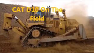 CATERPILLAR D10 DOZER TESTING IN field