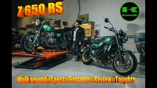 KAWASAKI z 650 rs 2022 #firstride#testride​​#ride along#specs​​​#toughts