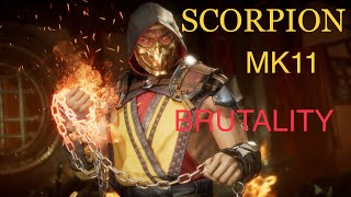 Mortal Kombat 11  SCORPION BRUTALITY