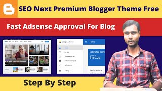 SEO Next Premium Blogger Theme Free Download | Fast Adsense Approval For Blog