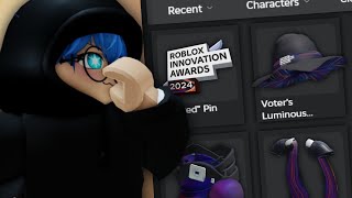 RILIS! CARA MENDAPATKAN SEMUA ITEM GRATIS DI EVENT BARU Roblox Innovation Awards 2024 (ROBLOX)