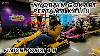 KENAPA GAK DARI DULU NYOBA ?!! SERU BANGET TERNYATA BALAPAN GOKART !!