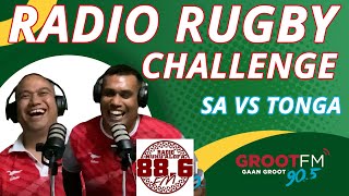 Radio Rugby Challenge | GROOTfm 90.5 vs Nuku'alofa 88.6FM | Rugby World Cup 2023