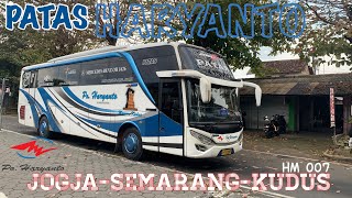 Trip HM 007 Bus PATAS HARYANTO Jogja-Semarang-Kudus-Pati(Via Magelang)