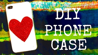 DIY Heart Phone Case