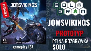 JomsVikings | PREMIERA | pełna rozgrywka solo | prototyp | zasady gry | gameplay 167