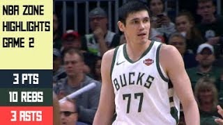 Ersan Ilyasova Highlights vs Pistons FRG2 - 3 Pts, 10 Rebs, 3 Asts (17.04.19)