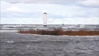 Potężny sztorm na świnoujskiej plaży!