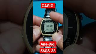 CASIO "Ana-Digi" 56QS-38 (1980)