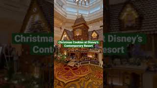 Disney’s Contemporary Resort Holiday Cookies