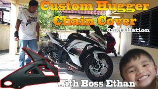 Modifying my Ninja 300 | Custom Swing arm | Hugger