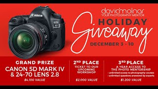 𝗖𝗔𝗠𝗘𝗥𝗔 𝗚𝗜𝗩𝗘𝗔𝗪𝗔𝗬!!!!! Win a Canon 5D Mark IV Camera + 24-70 f2.8 L Series Lens!