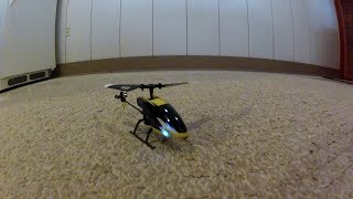 Blade 70 S brushed fixed pitch heli first flight.